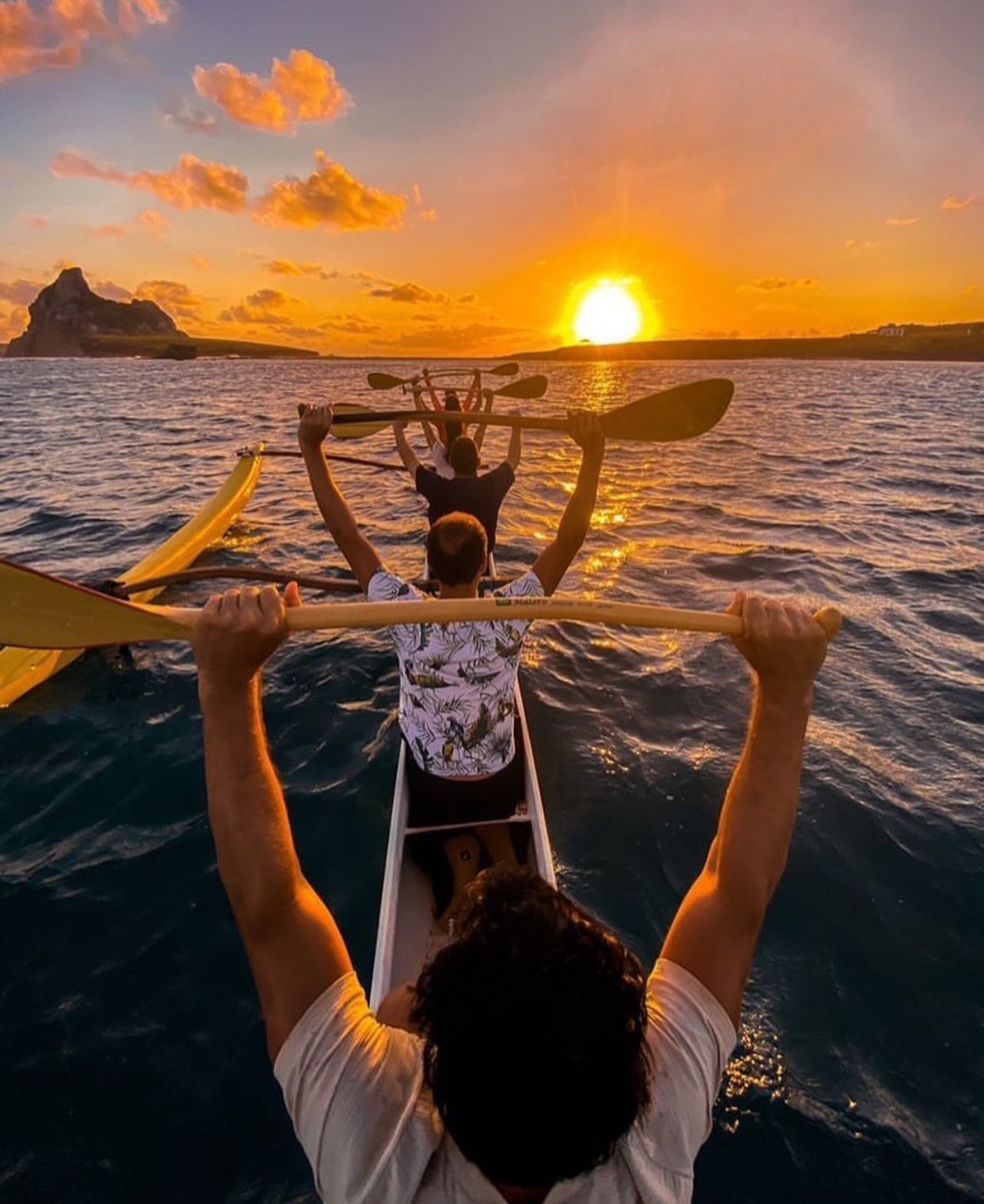 Imagem do passeio de Canoa