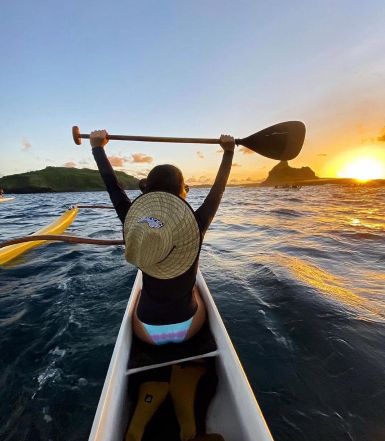 Imagem do passeio de Canoa